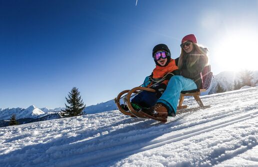 Rodeln in Mayrhofen-Hippach